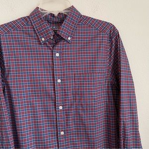 Vineyard Vines OTG Gingham On The Go Brrr Button Up Shirt